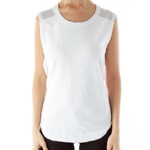 Michael Stars Mesh Perforated Muscle Tank